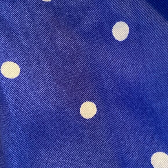 CORAL BAY Women’s Polka Dot Print Drawstring Twill Capris - Picture 3 of 8